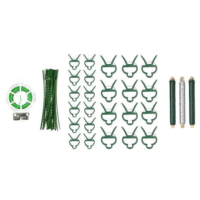 Benson Plantenbinderset 48-delig met clips, binddraad en binders