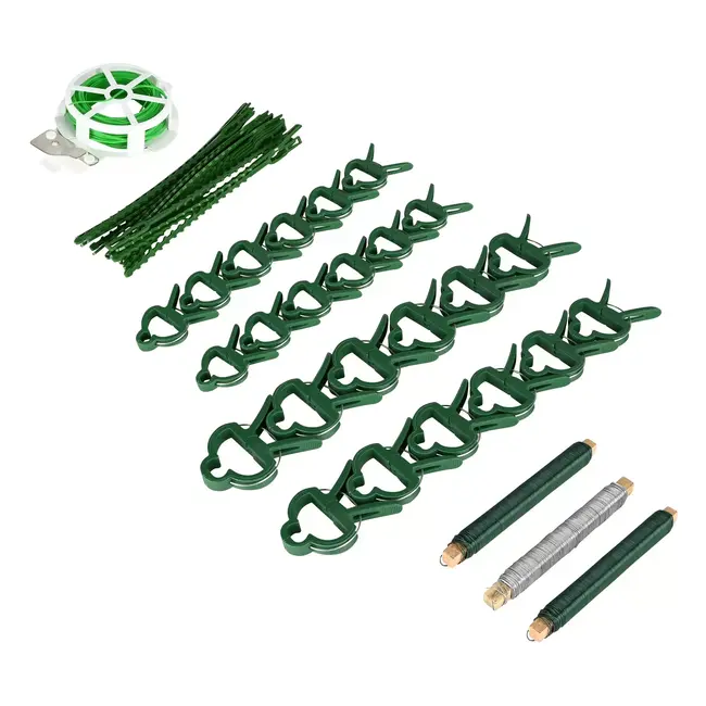Benson Plantenbinderset 48-delig met clips, binddraad en binders