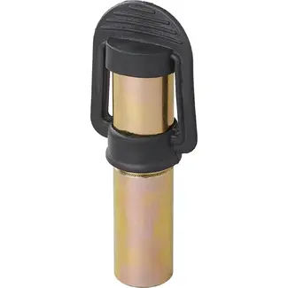 ProPlus Zwaailamp pen - lasbaar - rubberen kap - Ø 24 x 100 mm - zilver - staal