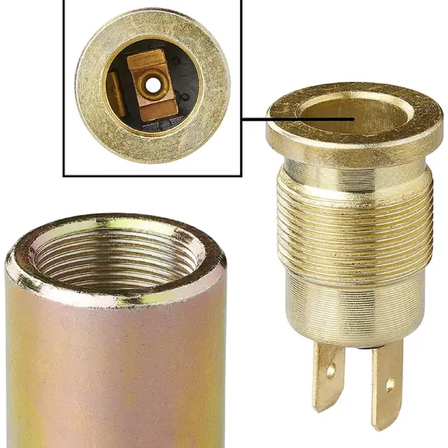 ProPlus Zwaailamp pen - lasbaar - rubberen kap - Ø 24 x 100 mm - zilver - staal