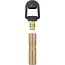 ProPlus Zwaailamp pen - lasbaar - rubberen kap - Ø 24 x 100 mm - zilver - staal