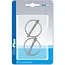 ProPlus Borgpen - slank design - robuust staal - Ø 4,5 mm - Ø 32 mm ring - 2 stuks