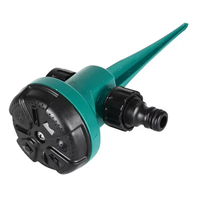 Benson Tuinsproeier 20 cm met 8 sproeipatronen en stevige grondspies