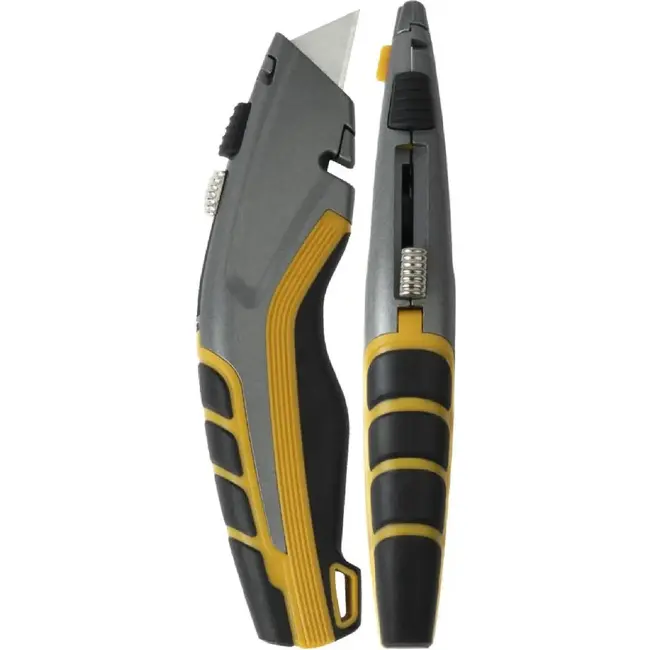 Benson Uitschuifmes - Autoloading - Inclusief 4 reserve mesjes - Comfortabele grip