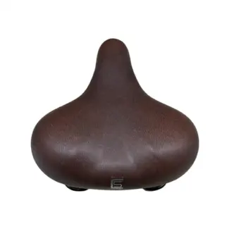 Selle Comfort Retro fietszadel - bruin - comfort en duurzaamheid - hangveren - vacuum gesealed