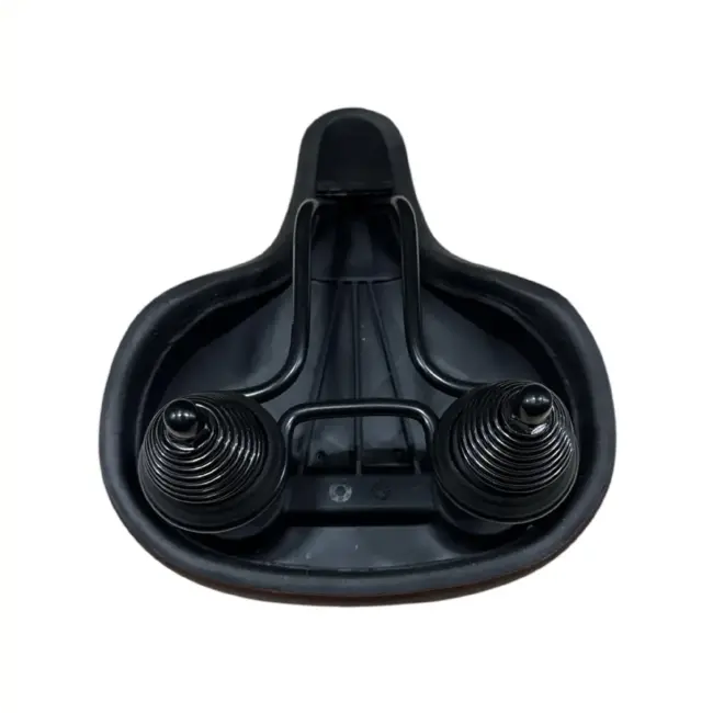 Selle Comfort Retro fietszadel - bruin - comfort en duurzaamheid - hangveren - vacuum gesealed