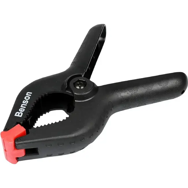 Benson Marktklem - 150 mm - Duurzaam PVC - Beweegbare kaken - 60 mm klembereik