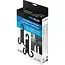 ProPlus Dubbele hoofdsteun hangers - multifunctioneel - zwart - set van 2