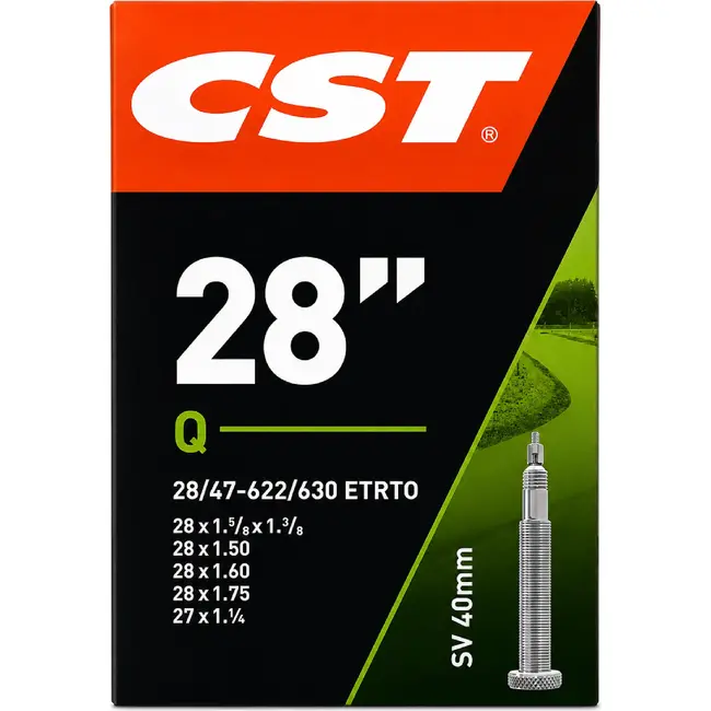 CST Binnenband 28 inch - Presta ventiel 40 mm - ETRTO 28/47-622/630 - Geschikt voor diverse fietsmodellen