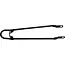 Kalloy FB1002C Spatbordstang bumper zwart