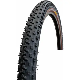 Vee Rubber EB0302D buitenband 26x2.00 bruin/zwart - rubber - 1.5 mm - zwart - voor fietsgebruik - voor dagelijks fietsgebruik