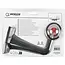 Benson Haakse breedtelamp - buigbare rubberen arm - 185 mm - rood/wit