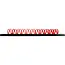 Benson Gereedschapshouder met 22 lussen - wandmontage - 295 mm