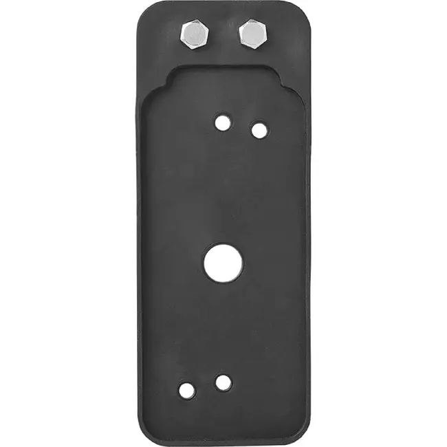 ProPlus Houder voor breedtelicht - rubber - zwart - 11,5 x 4,5 cm - inclusief bevestigingsmateriaal