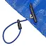 ProPlus Elastische dekzeilspanners - 280 mm - blauw - set van 4