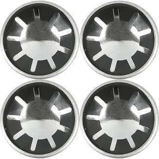 Benson Borgdoppen voor wielen - verchroomd - set van 4 - Ø 20 mm