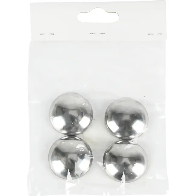 Benson Borgdoppen voor wielen - verchroomd - set van 4 - Ø 20 mm