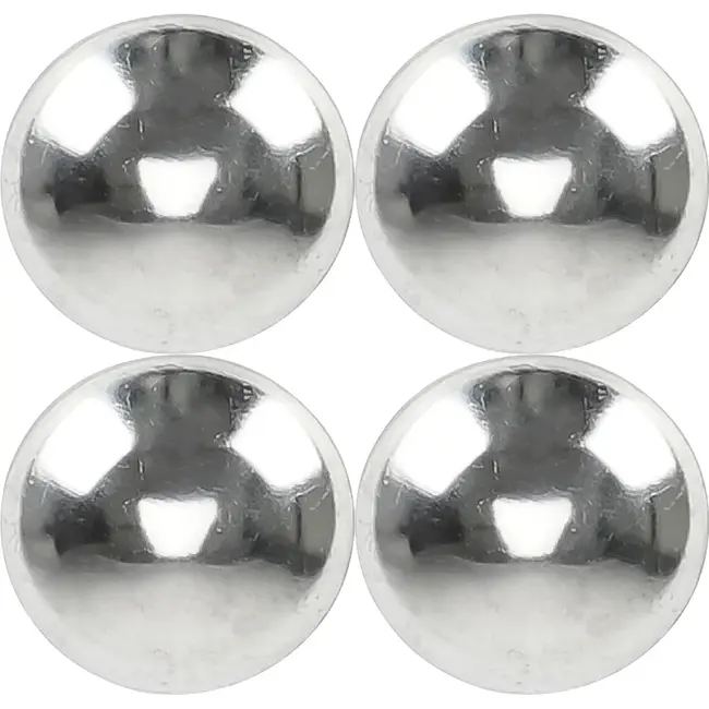 Benson Borgdoppen voor wielen - verchroomd - set van 4 - Ø 20 mm