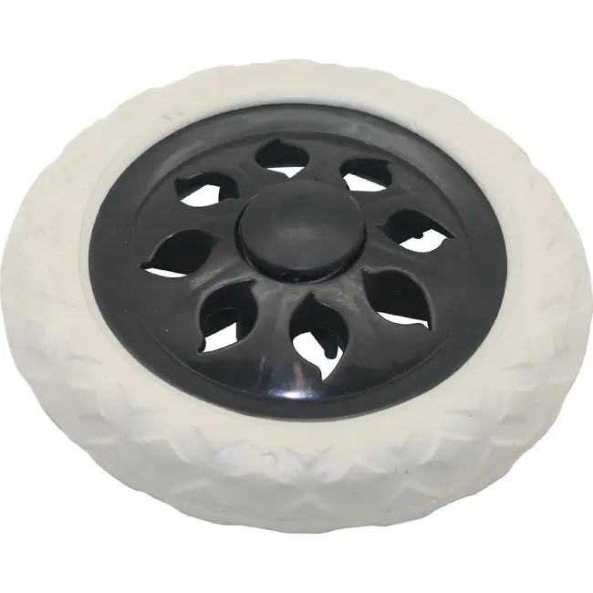 Benson Vervangend wiel voor boodschappentrolley - 15 cm diameter - eenvoudig te monteren