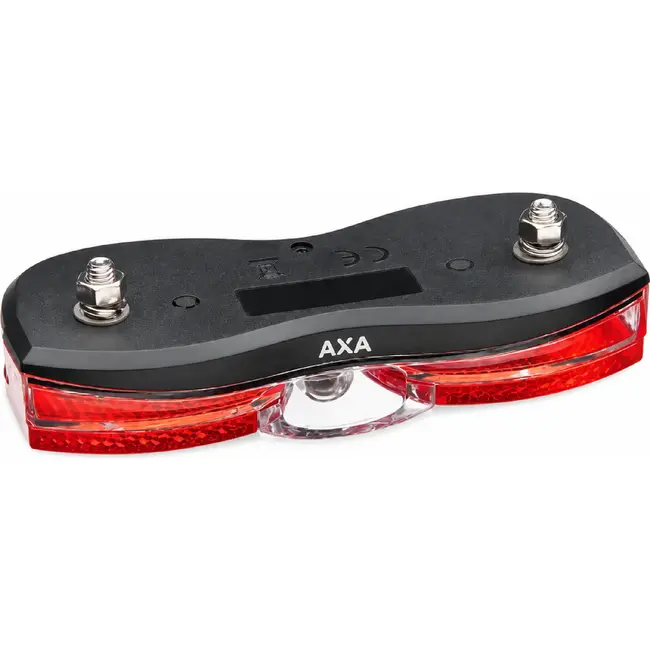 AXA Compact achterlicht - LED - 80 mm - Batterij - Zichtbaar tot 500 m