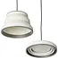 ProPlus Opvouwbare LED hanglamp - siliconen buitenlaag - warmwit licht - Ø 20 cm - wit