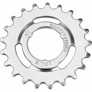 Sturmey Archer Tandwiel 18T - Opsteekmodel - Zilver - Voor 1/8" Ketting - Duurzaam en Efficiënt