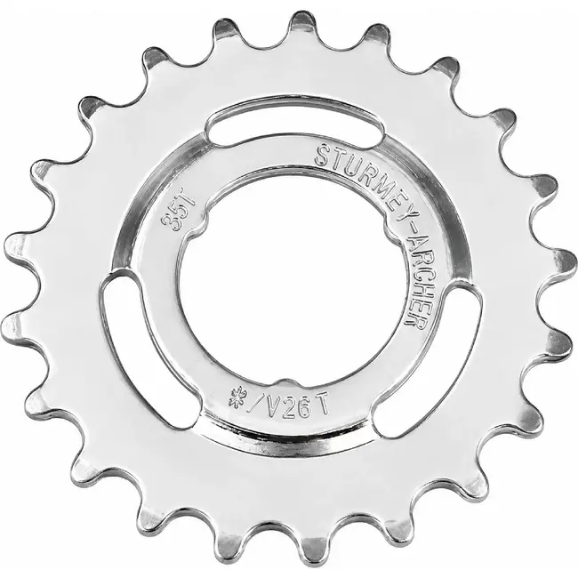 Sturmey Archer Tandwiel - 17T - Staal - Zilver - Voor stadsfietsen