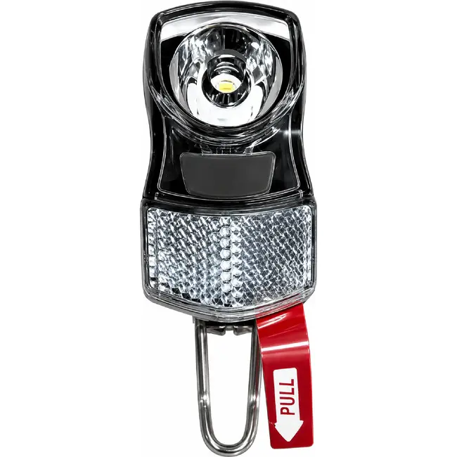 Falkx Compacte LED koplamp - krachtige verlichting - incl. batterijen en montage - zwart