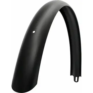 Kalloy QD0502A Spatbord breed achter mat zwart - zwart - voor fietsgebruik - voor dagelijks fietsgebruik