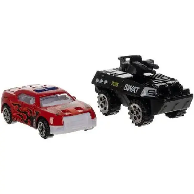 Kruzzel Speelgoedgarage - 4 Verdiepingen - Inclusief Lift, Auto's en Helikopter