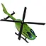 Kruzzel Speelgoedgarage - 4 Verdiepingen - Inclusief Lift, Auto's en Helikopter