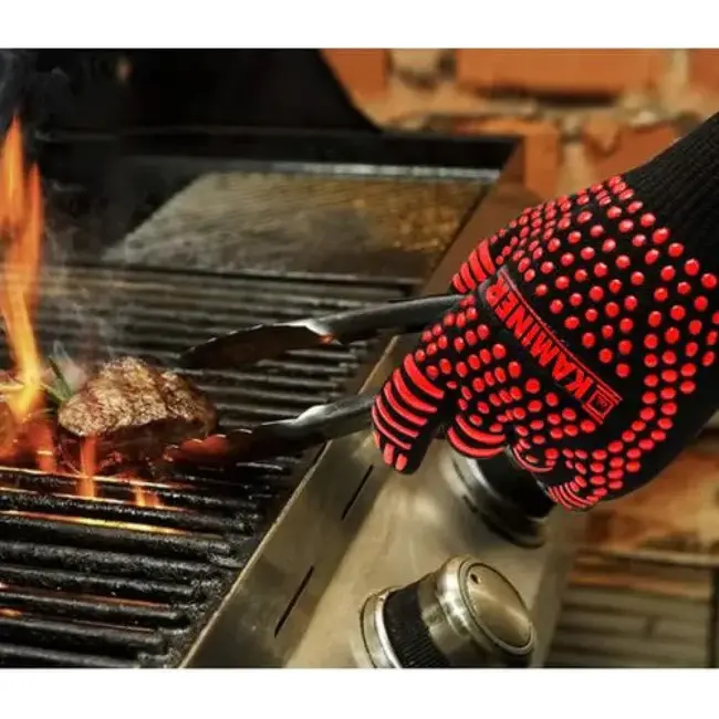 Kaminer BBQ-handschoenen – Hittebestendig & Antislip – Voor Grill & Oven