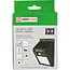 Hofftech Solar LED wandlamp - met PIR sensor - IP65 - weerbestendig - oplaadbaar
