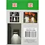 Hofftech Solar LED wandlamp - met PIR sensor - IP65 - weerbestendig - oplaadbaar