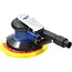 GEKO Pneumatische excentrische schuurmachine 150 mm met centrale stofafzuiging, 6,3 bar en 10.000 tpm inclusief accessoireset