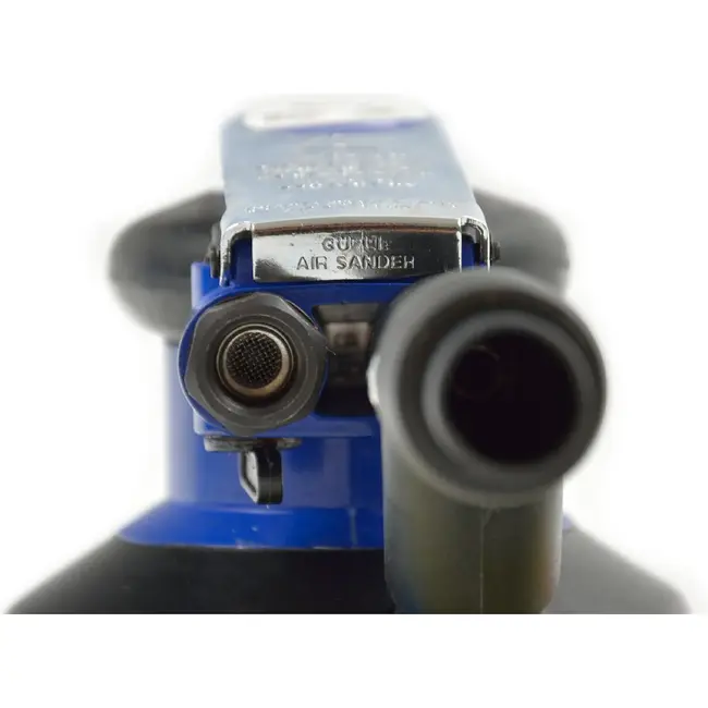 GEKO Pneumatische excentrische schuurmachine 150 mm met centrale stofafzuiging, 6,3 bar en 10.000 tpm inclusief accessoireset