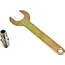 GEKO Pneumatische excentrische schuurmachine 150 mm met centrale stofafzuiging, 6,3 bar en 10.000 tpm inclusief accessoireset