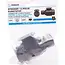 Benson 13-polige trailerstekker - kunststof - robuust - 12V - messing contacten