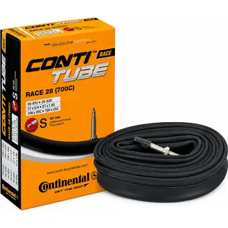 Continental Binnenband 28 inch - Race - 42mm Frans ventiel - Hoogwaardig rubber - Geschikt voor diverse bandenmaten
