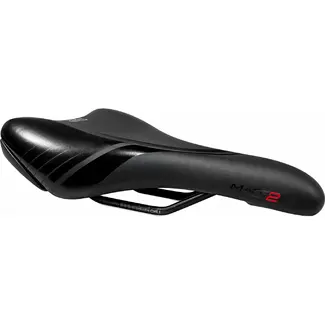Selle Royal FE101A zadel Trekking zwart - zwart - met duidelijke specificaties - geschikt voor meerdere toepassingen