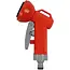 Talen Tools Pistoolbroes met Nippel – PVC Spuitkop voor Gerichte Tuinbesproeiing