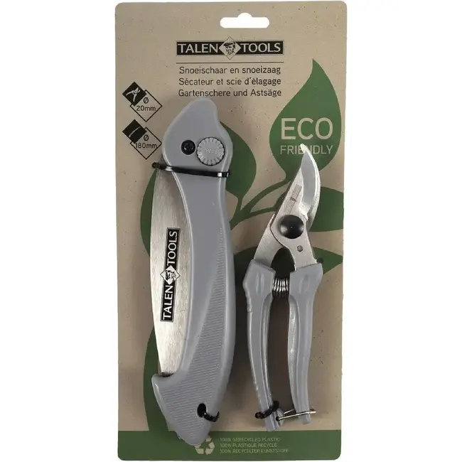 Talen Tools Snoeiset – Snoeischaar en snoeizaag – ECO Friendly