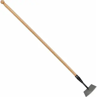 Hendrik Jan Topshoffel 16 cm van gesmeed staal, steel 170 cm met hilt, voor borders en lichte grond - staal - 170 cm - 16 cm