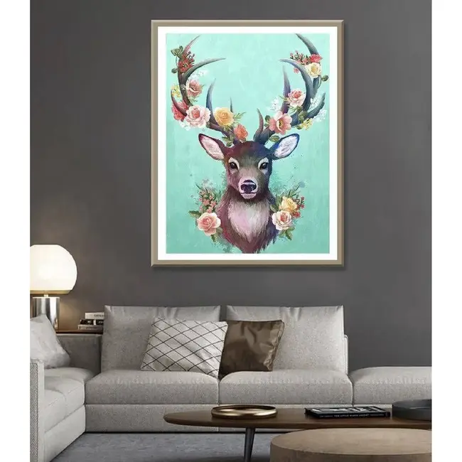 Malatec Diamond Painting Hert – Ontspan en Creëer Natuurlijke Schoonheid
