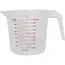 Benson Transparante maatbeker - 1000 ml - plastic - stevige handgreep - vaatwasserbestendig