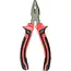 Benson Mini combinatietang - staal - 120 mm - rood/zwart - multifunctioneel