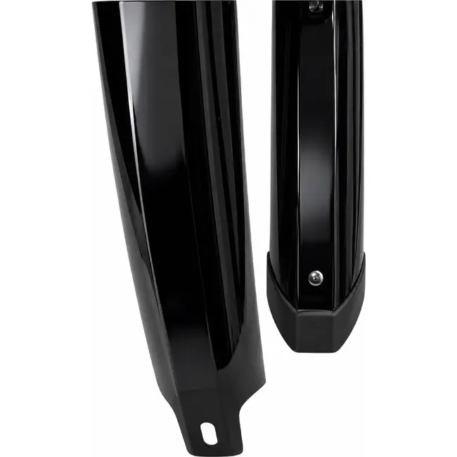 Falkx Spatborden set 28 inch - kunststof - zwart - 49 mm breed - voor stadsfietsen