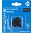 M-Wave Organische schijfremblokken - Compatibel met Shimano, Tektro en Promax - Roestvrijstalen clip - Per paar