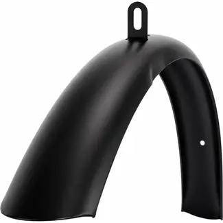 Kalloy QD0301A Spatbord breed voor mat zwart - zwart - voor fietsgebruik - voor dagelijks fietsgebruik