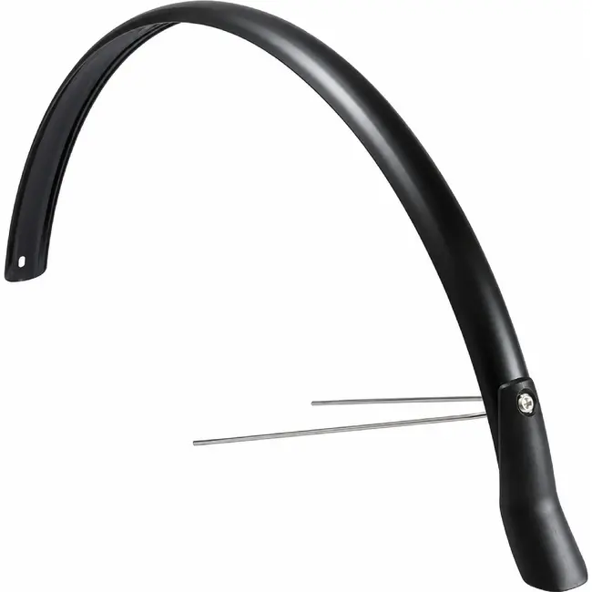 Eurofender Achterspatbord - Snello - 28 inch - 46 mm - Mat zwart - Inclusief bevestiging
